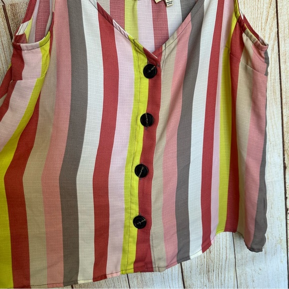 Lily White Stripes Summer XL Pastel Colorful - Picture 5 of 5